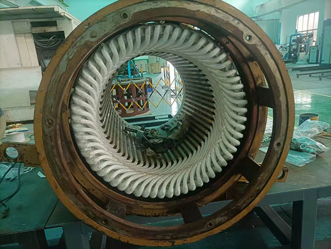 淺析關(guān)于泰富西瑪高壓電機的電暈損傷。